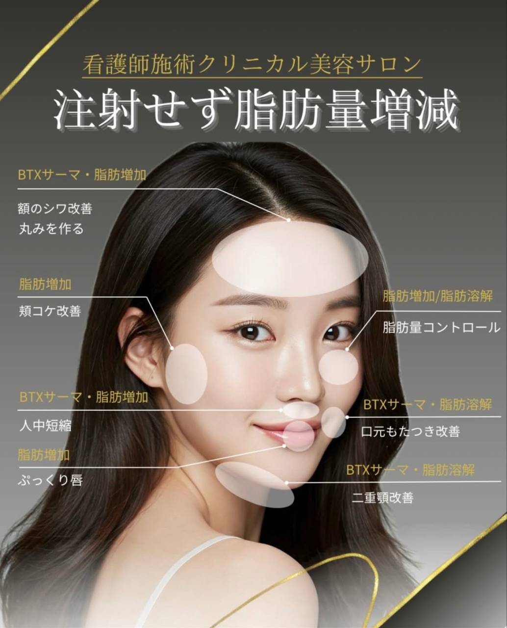 【HIFU】注射せず脂肪量増減！？
